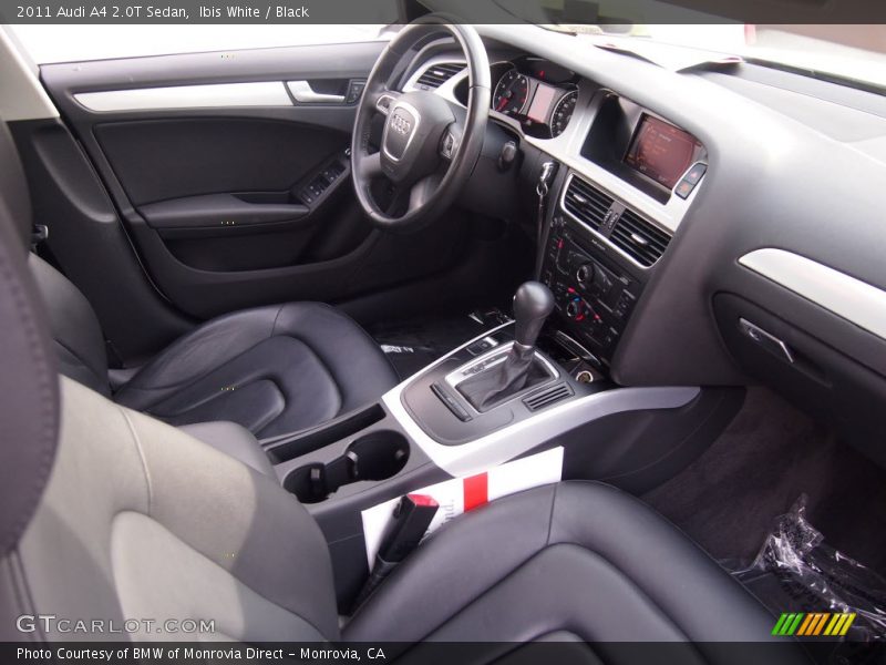 Ibis White / Black 2011 Audi A4 2.0T Sedan
