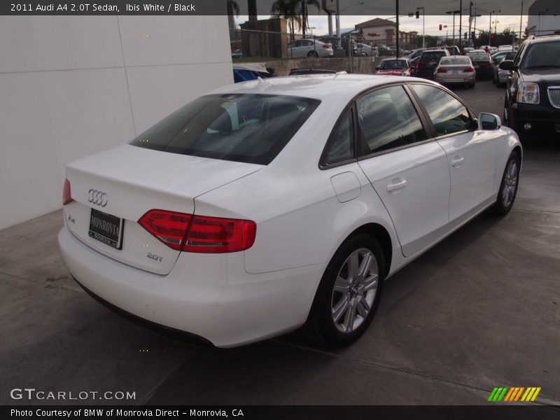 Ibis White / Black 2011 Audi A4 2.0T Sedan