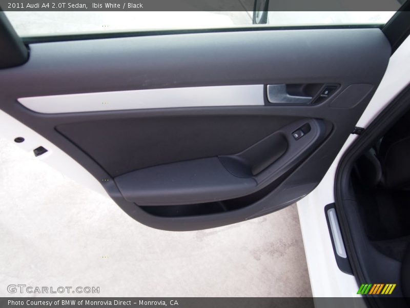 Ibis White / Black 2011 Audi A4 2.0T Sedan