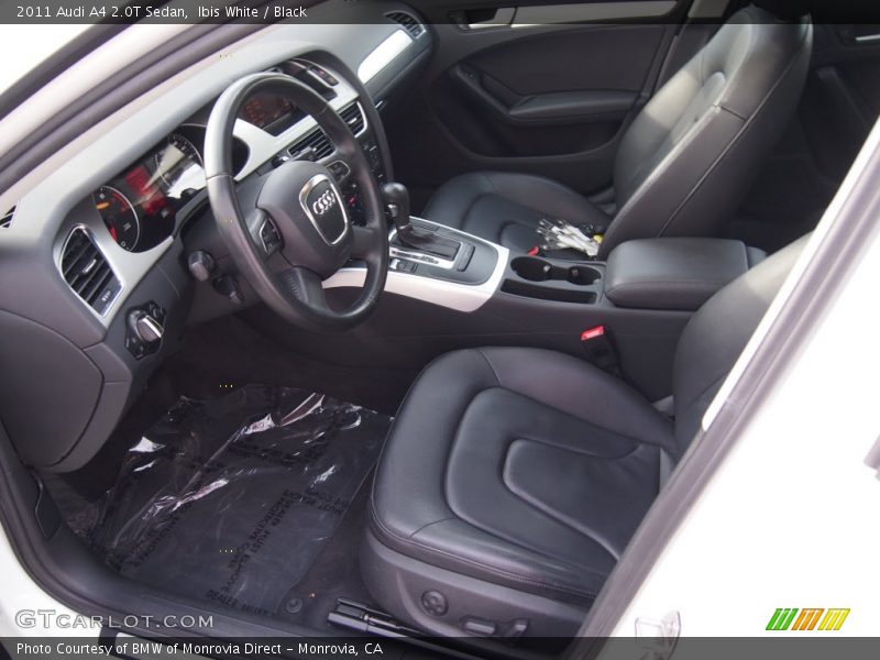 Ibis White / Black 2011 Audi A4 2.0T Sedan