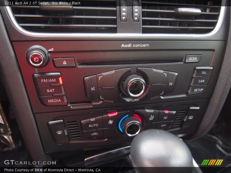 Ibis White / Black 2011 Audi A4 2.0T Sedan