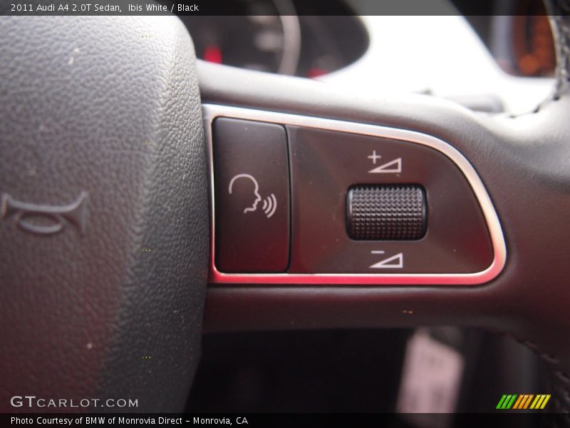 Ibis White / Black 2011 Audi A4 2.0T Sedan