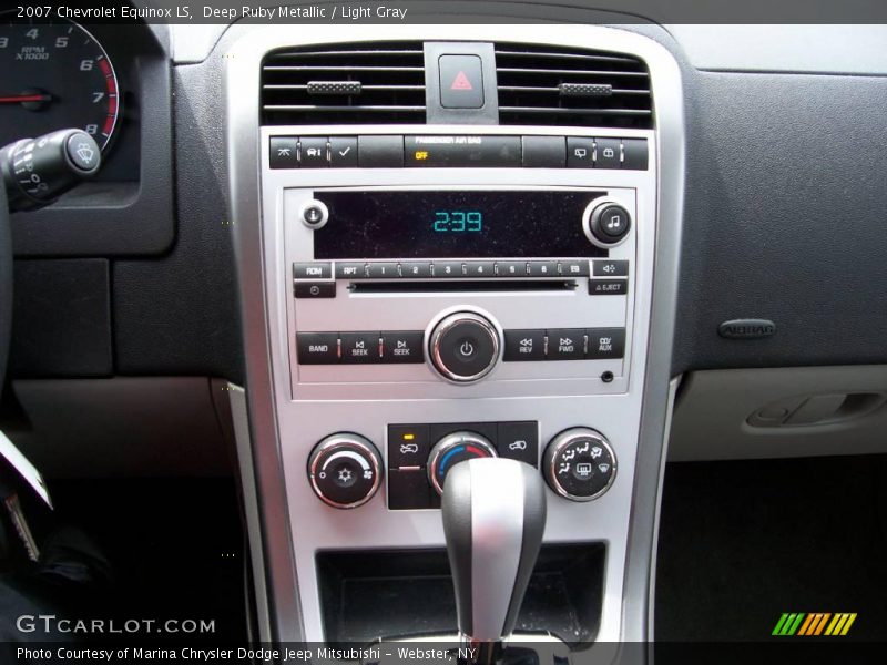Deep Ruby Metallic / Light Gray 2007 Chevrolet Equinox LS