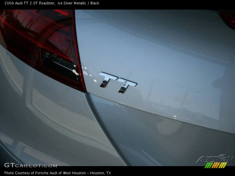 Ice Silver Metallic / Black 2009 Audi TT 2.0T Roadster