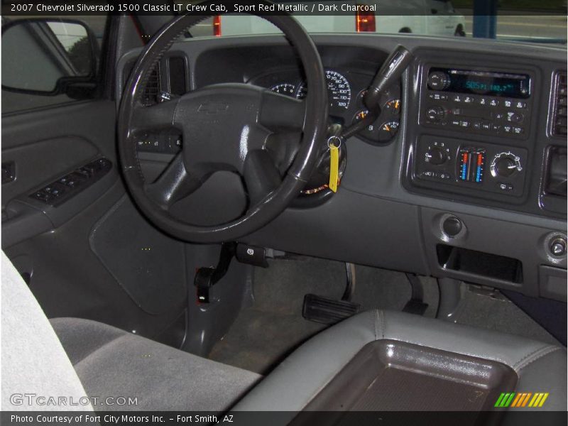 Sport Red Metallic / Dark Charcoal 2007 Chevrolet Silverado 1500 Classic LT Crew Cab