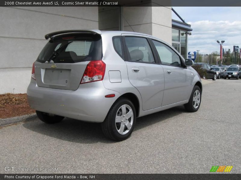 Cosmic Silver Metallic / Charcoal 2008 Chevrolet Aveo Aveo5 LS