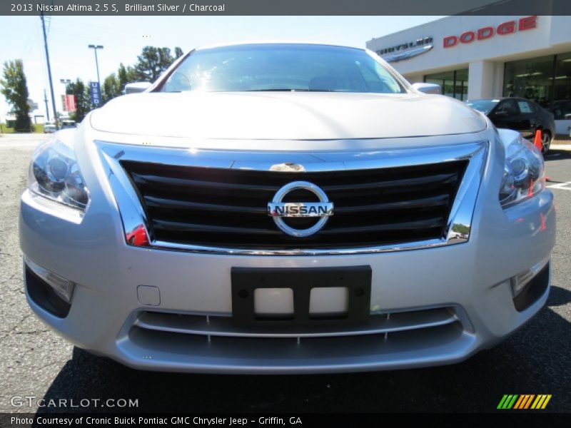 Brilliant Silver / Charcoal 2013 Nissan Altima 2.5 S