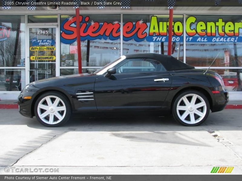Black / Dark Slate Grey 2005 Chrysler Crossfire Limited Roadster