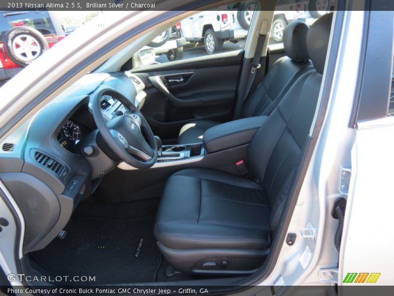 Brilliant Silver / Charcoal 2013 Nissan Altima 2.5 S
