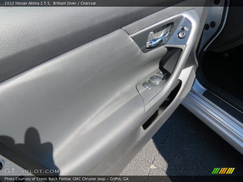 Brilliant Silver / Charcoal 2013 Nissan Altima 2.5 S