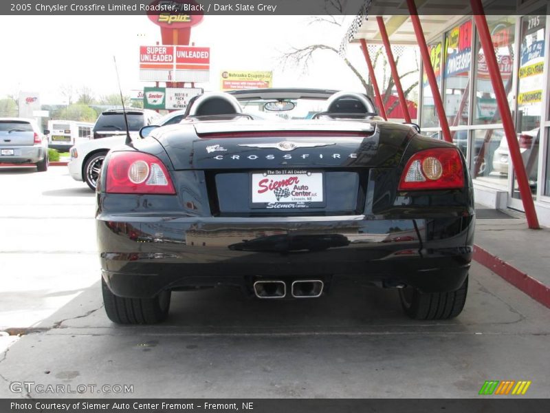 Black / Dark Slate Grey 2005 Chrysler Crossfire Limited Roadster