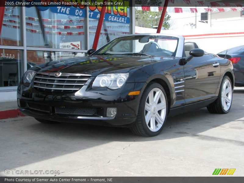 Black / Dark Slate Grey 2005 Chrysler Crossfire Limited Roadster