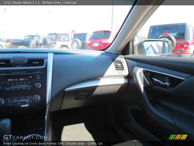 Brilliant Silver / Charcoal 2013 Nissan Altima 2.5 S