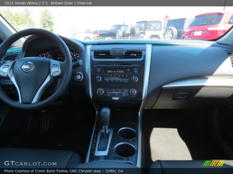 Brilliant Silver / Charcoal 2013 Nissan Altima 2.5 S