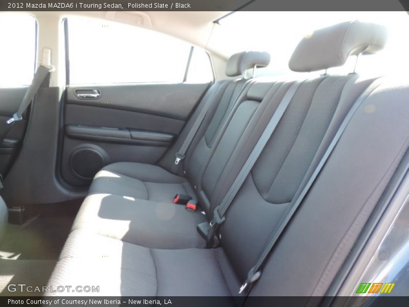 Polished Slate / Black 2012 Mazda MAZDA6 i Touring Sedan