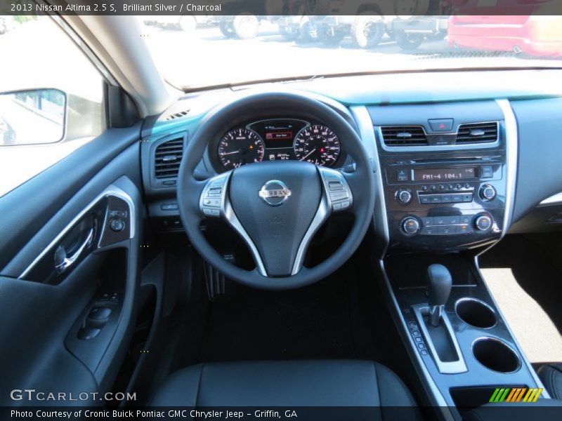 Brilliant Silver / Charcoal 2013 Nissan Altima 2.5 S