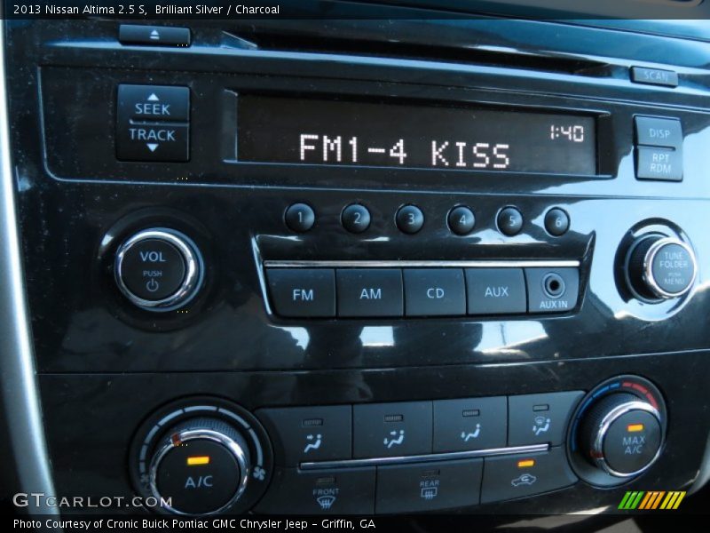 Brilliant Silver / Charcoal 2013 Nissan Altima 2.5 S