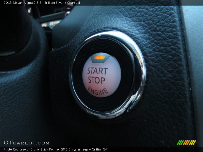 Brilliant Silver / Charcoal 2013 Nissan Altima 2.5 S