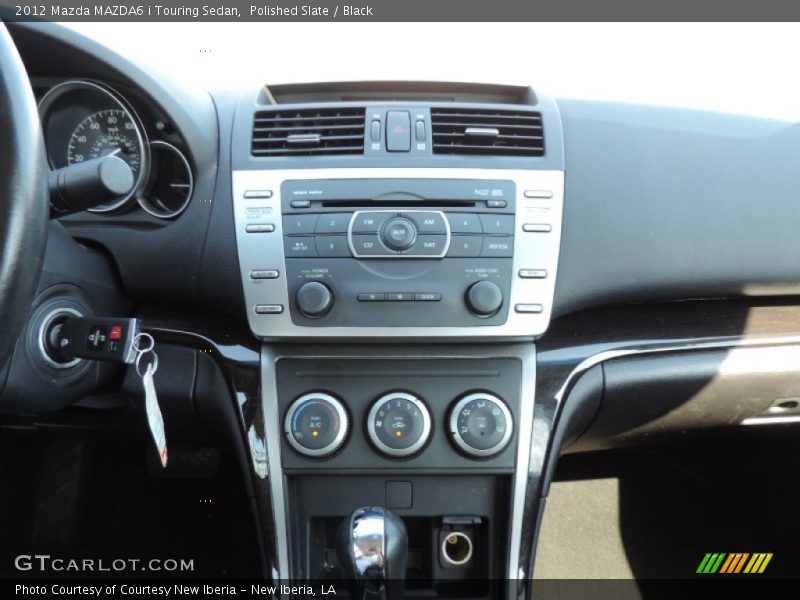 Polished Slate / Black 2012 Mazda MAZDA6 i Touring Sedan