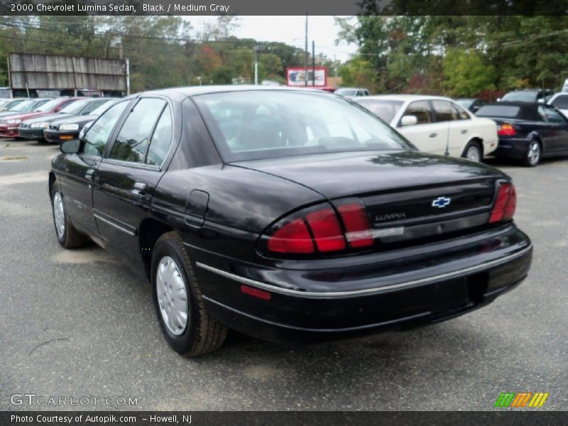 Black / Medium Gray 2000 Chevrolet Lumina Sedan