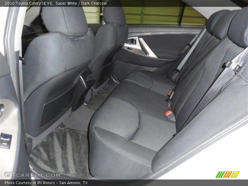 Super White / Dark Charcoal 2010 Toyota Camry SE V6