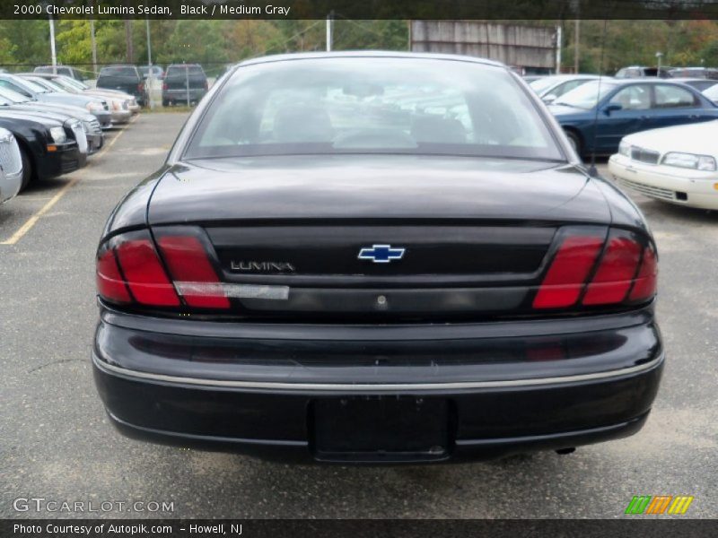 Black / Medium Gray 2000 Chevrolet Lumina Sedan