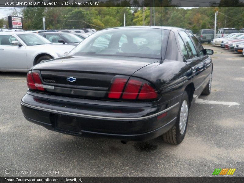 Black / Medium Gray 2000 Chevrolet Lumina Sedan