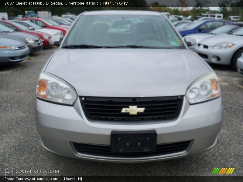 Silverstone Metallic / Titanium Gray 2007 Chevrolet Malibu LT Sedan