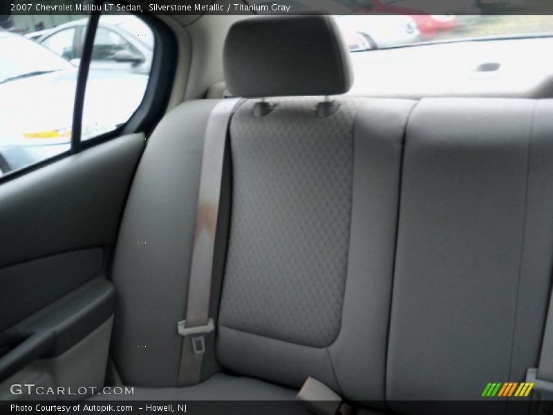Silverstone Metallic / Titanium Gray 2007 Chevrolet Malibu LT Sedan