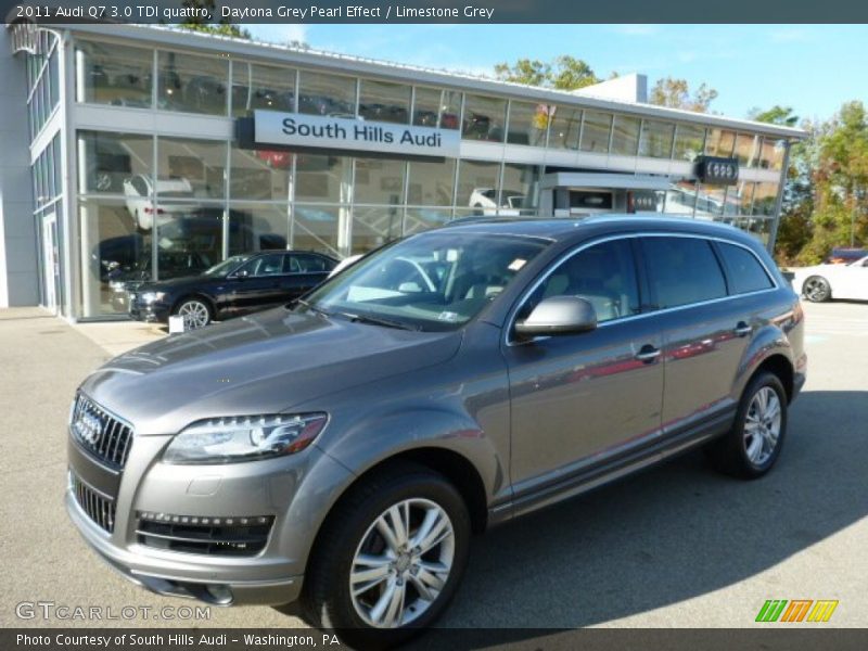 Daytona Grey Pearl Effect / Limestone Grey 2011 Audi Q7 3.0 TDI quattro