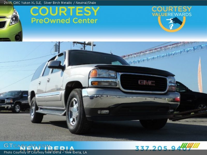 Silver Birch Metallic / Neutral/Shale 2005 GMC Yukon XL SLE