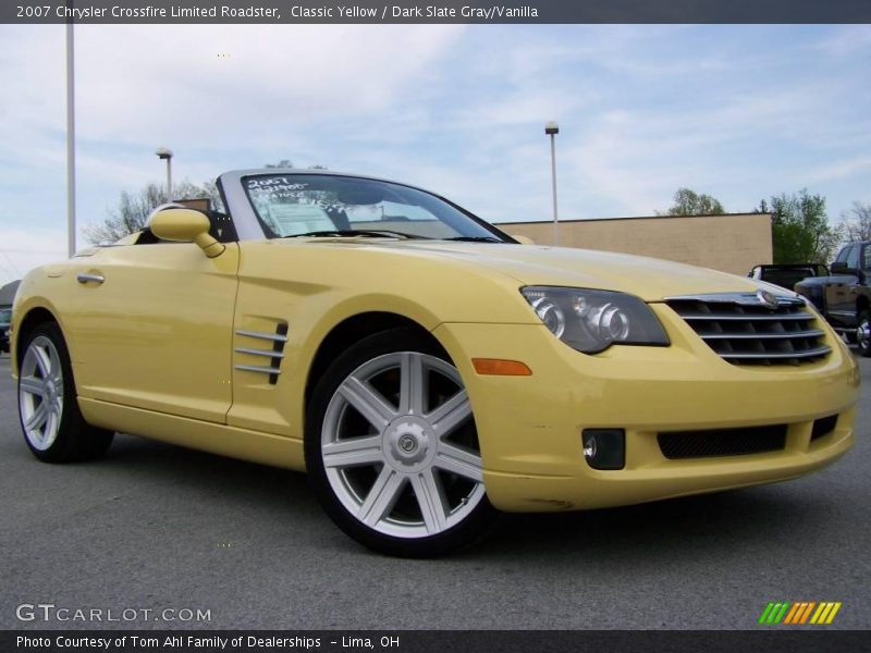  2007 Crossfire Limited Roadster Classic Yellow