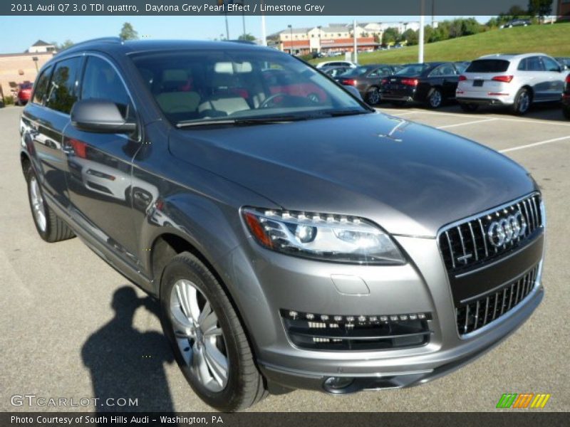 Daytona Grey Pearl Effect / Limestone Grey 2011 Audi Q7 3.0 TDI quattro