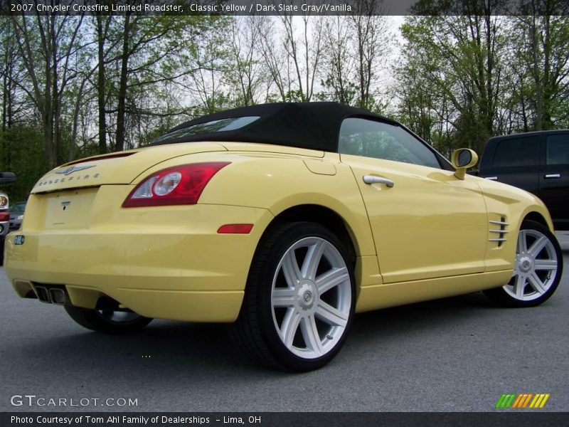  2007 Crossfire Limited Roadster Classic Yellow