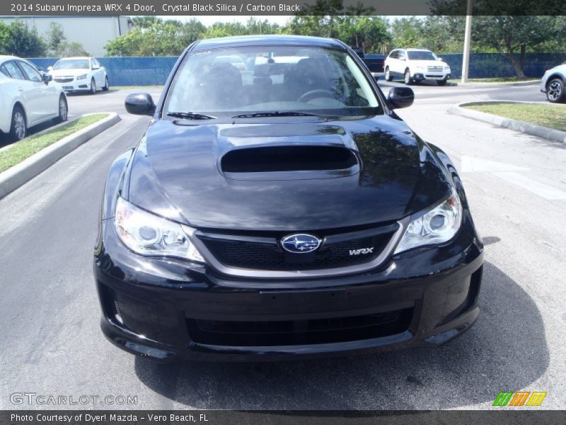 Crystal Black Silica / Carbon Black 2014 Subaru Impreza WRX 4 Door