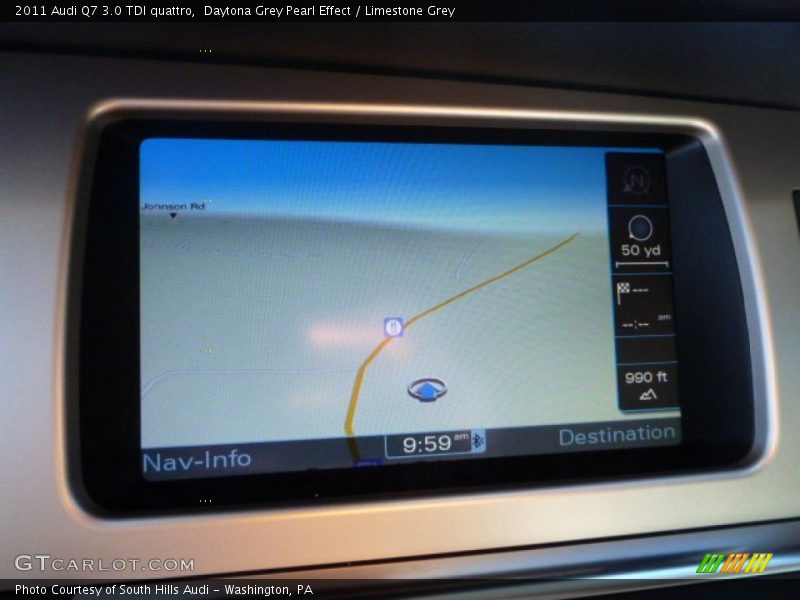 Daytona Grey Pearl Effect / Limestone Grey 2011 Audi Q7 3.0 TDI quattro