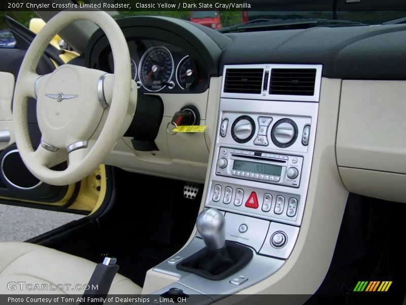 Dashboard of 2007 Crossfire Limited Roadster