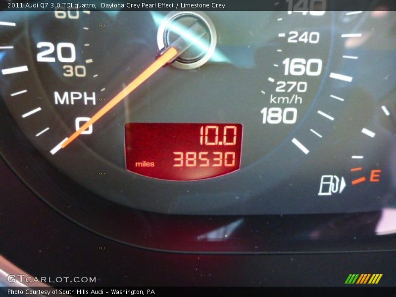Daytona Grey Pearl Effect / Limestone Grey 2011 Audi Q7 3.0 TDI quattro