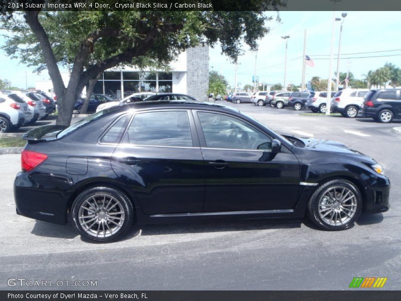  2014 Impreza WRX 4 Door Crystal Black Silica