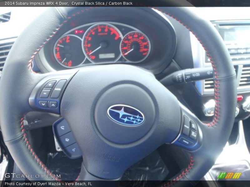 Crystal Black Silica / Carbon Black 2014 Subaru Impreza WRX 4 Door