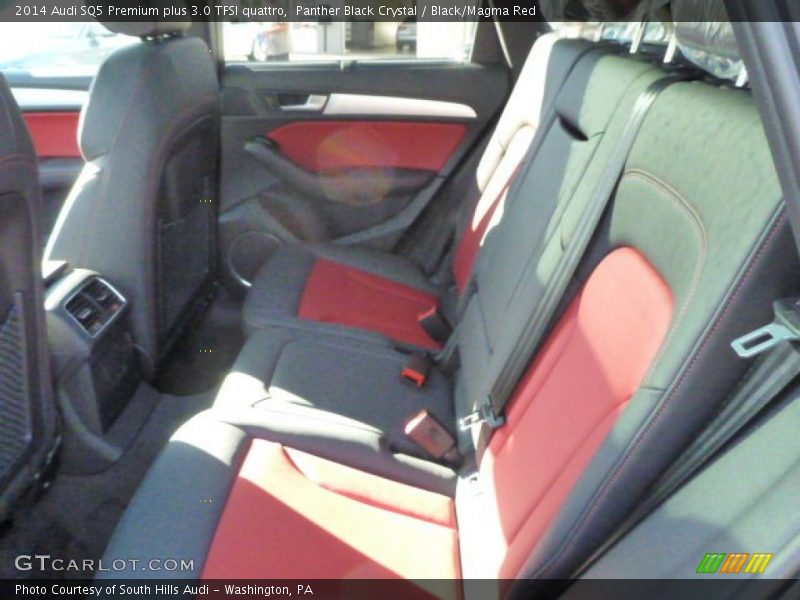 Rear Seat of 2014 SQ5 Premium plus 3.0 TFSI quattro