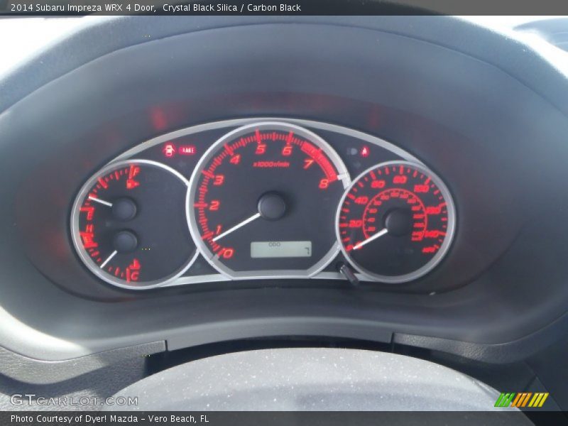  2014 Impreza WRX 4 Door WRX 4 Door Gauges