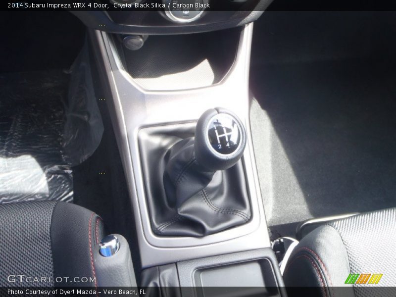  2014 Impreza WRX 4 Door 5 Speed Manual Shifter