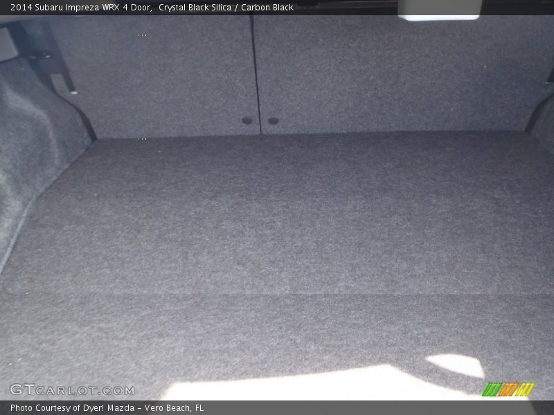 Crystal Black Silica / Carbon Black 2014 Subaru Impreza WRX 4 Door