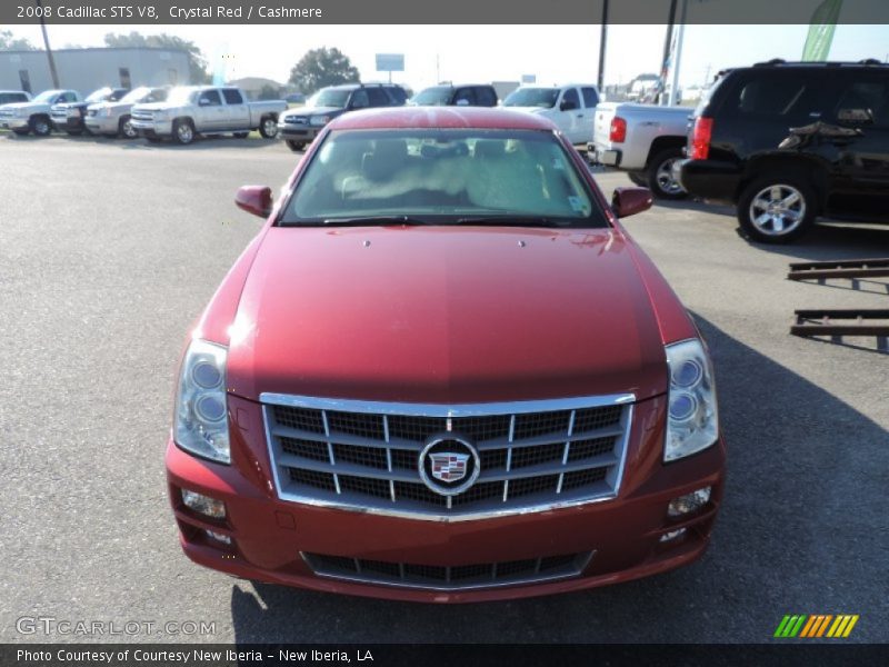 Crystal Red / Cashmere 2008 Cadillac STS V8