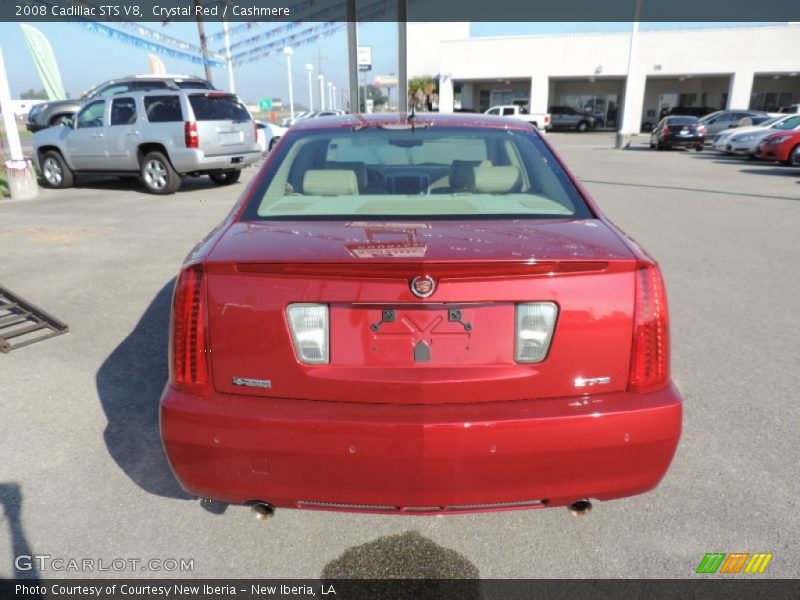 Crystal Red / Cashmere 2008 Cadillac STS V8
