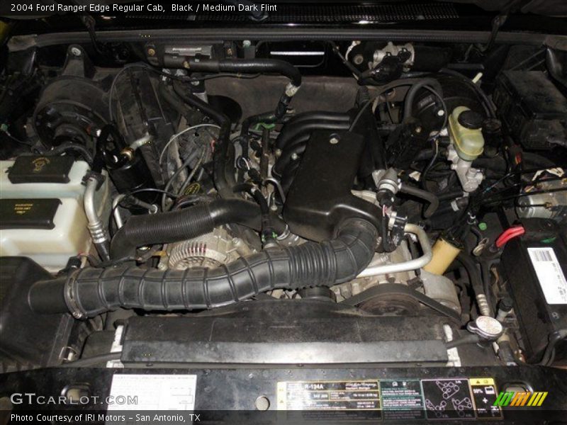 Black / Medium Dark Flint 2004 Ford Ranger Edge Regular Cab