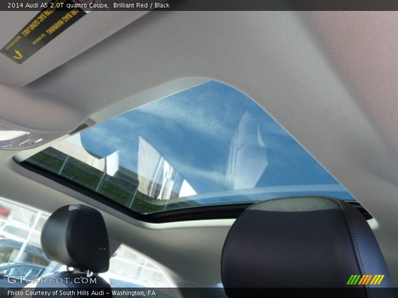 Brilliant Red / Black 2014 Audi A5 2.0T quattro Coupe