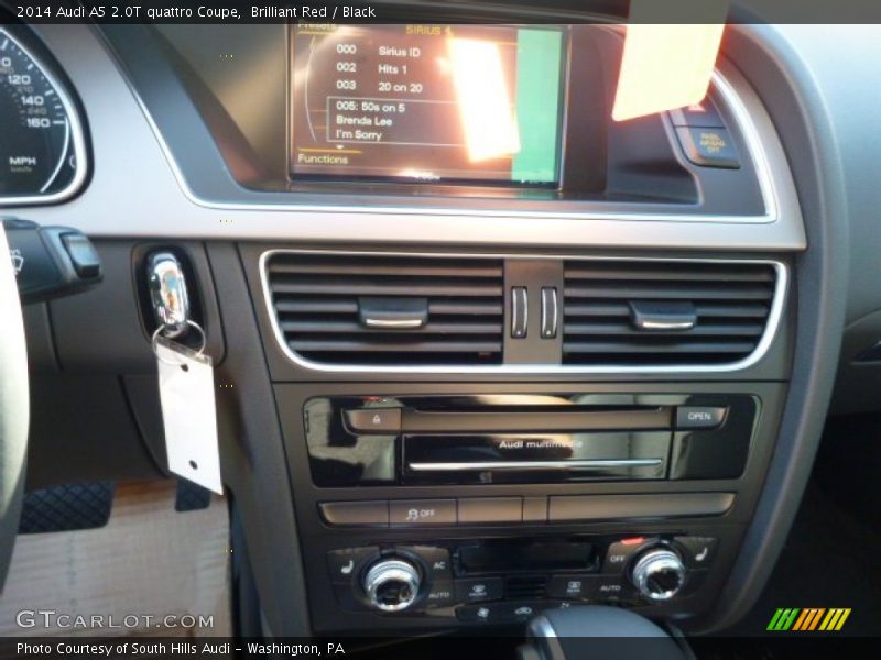 Brilliant Red / Black 2014 Audi A5 2.0T quattro Coupe