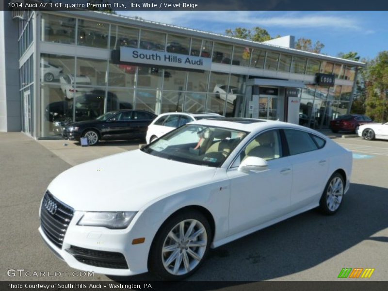 Ibis White / Velvet Beige 2014 Audi A7 3.0T quattro Premium Plus